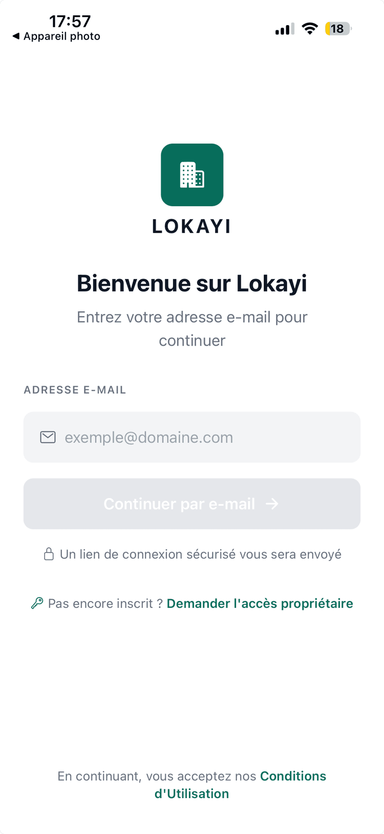Lokayi app screen