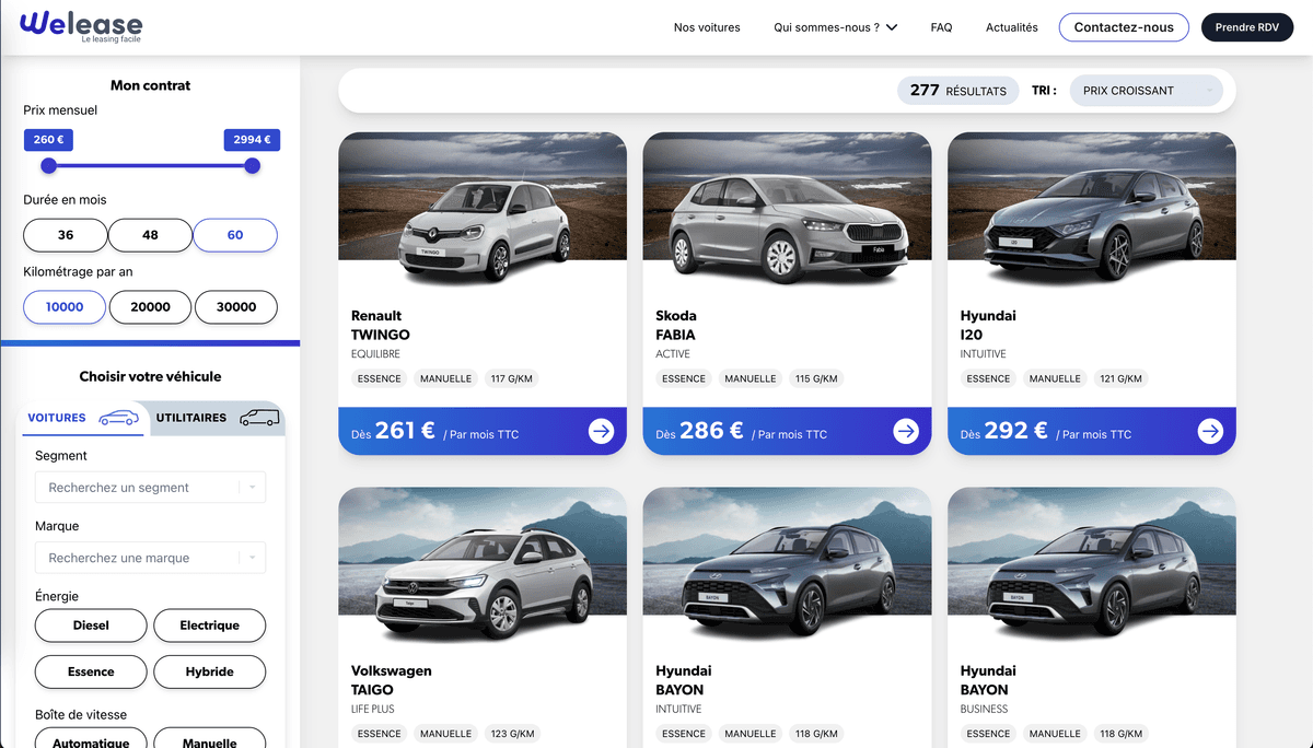 Welease website